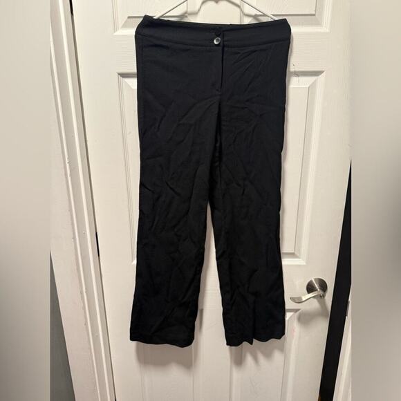 Armani Collezioni Pants - Armani Collezioni Black Dress Pants Women’s 10 Textured